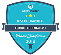Badge Best in Charlotte in Patient Satisfaction